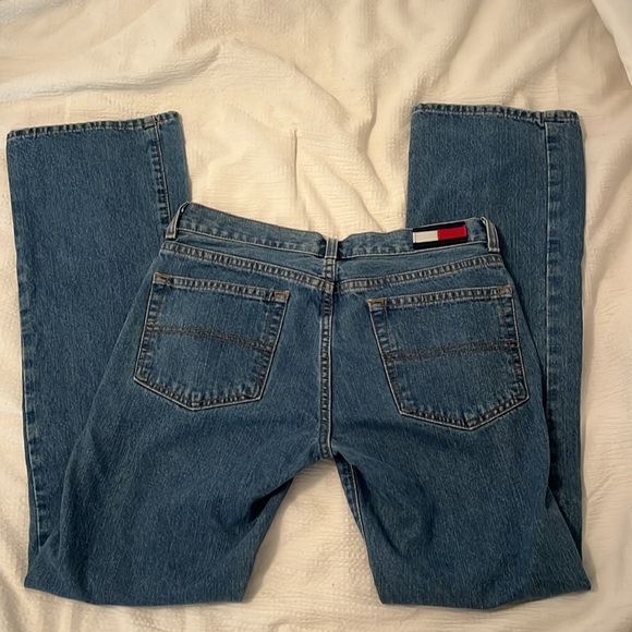 Vintage Tommy Jeans Denim Size 28x30.5 (tag size 5) - Picture 3 of 5